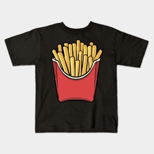 Fries - Fast Food Lover Kids T-Shirt